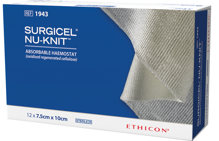 SURGICEL NUKNIT (серджисел ньюнит) гемостатические материалы и клеи