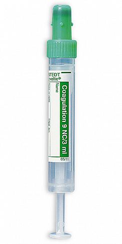 S - Monovette® Цитрат 1:10 